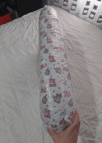 Pembe Baskılı Çocuk Uyku Minderi Baby nest - Görsel 3