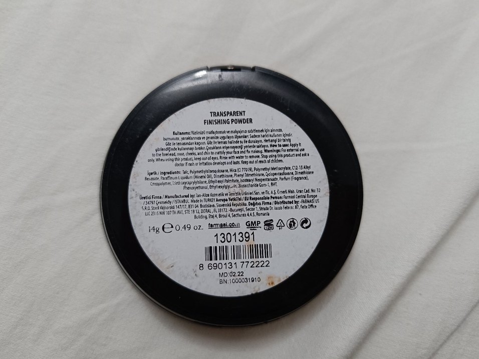 Farmasi transparan pudra - Görsel 3