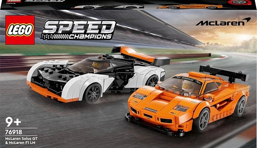 Diğer Lego speed champions mclaren F1 ve mclaren solus gt