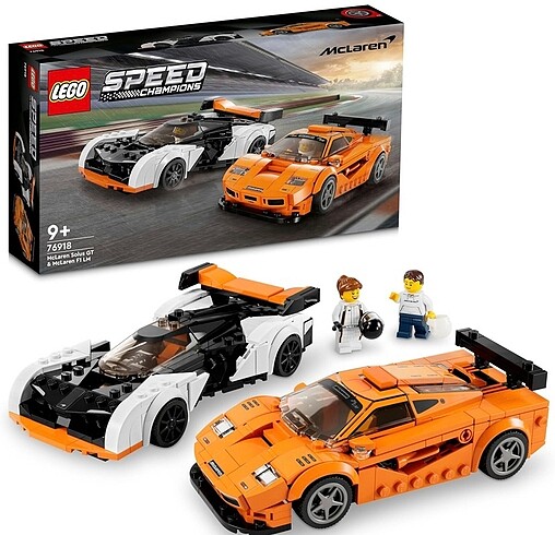 Lego speed champions mclaren F1 ve mclaren solus gt