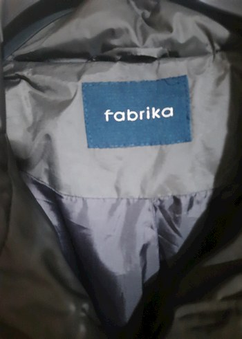 m Beden FABRIKA Kahverengi Midi Kadın Kışlık Mont Fermuarlı