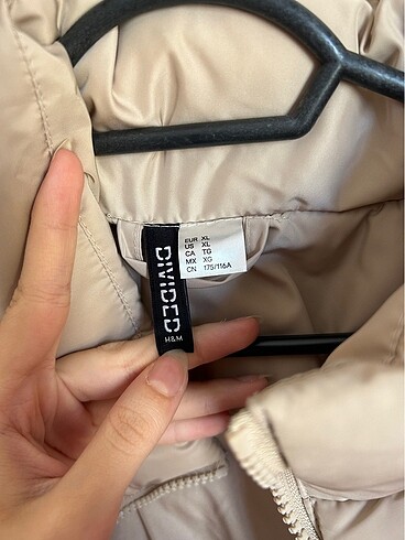 xl Beden H&M Kadın şişme mont