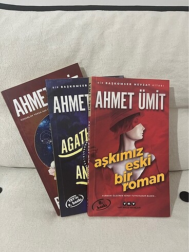 Ahmet Ümit 3 kitap set