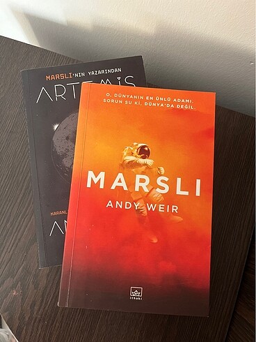Andy Weir Artemis/Marslı Set Kitap İthaki Yayınları