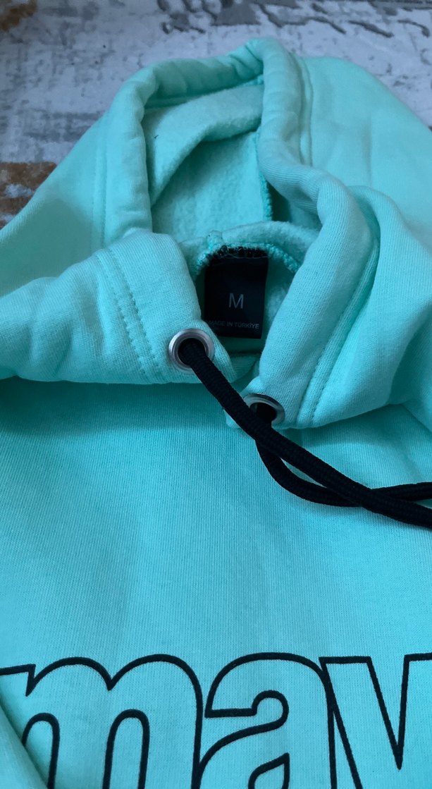 MAVİ Turkuaz Kapüşonlu Kadın Sweatshirt - Görsel 2