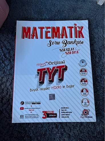 Tyt Matematik Orjinal Yayınları