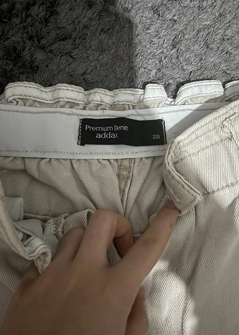 Bej Renk Bol Kadın Pantolon - Görsel 2