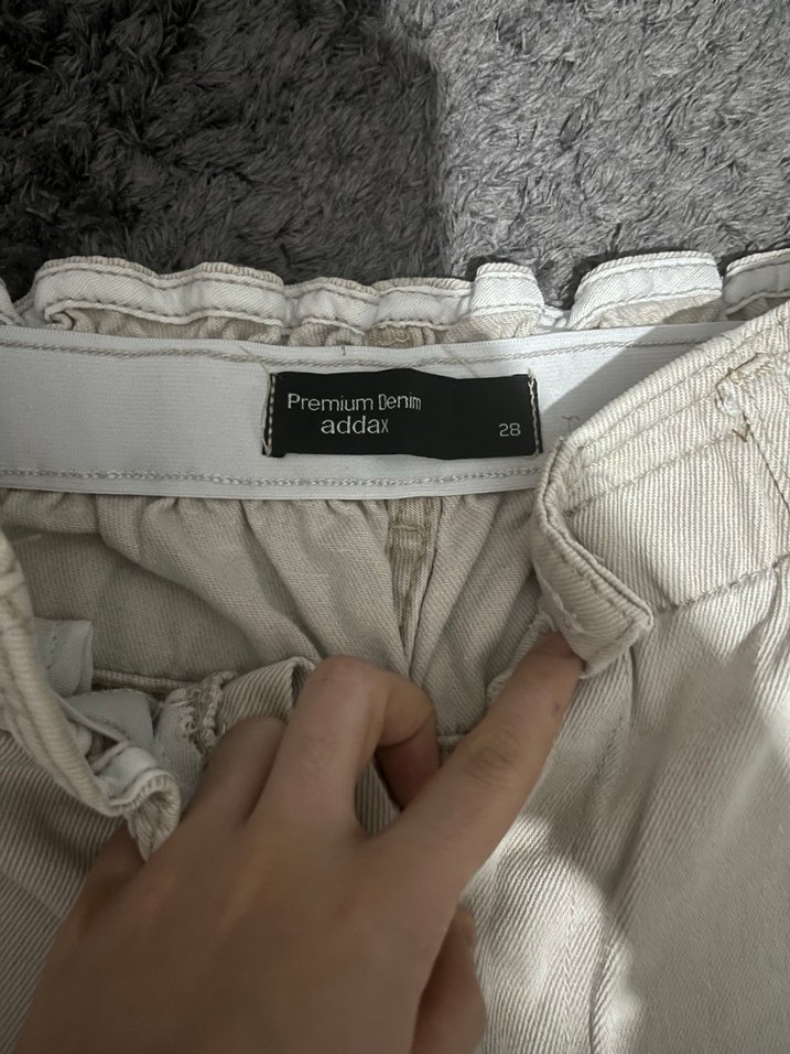 Bej Renk Bol Kadın Pantolon - Görsel 2