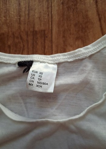 xs Beden beyaz Renk crop bluz