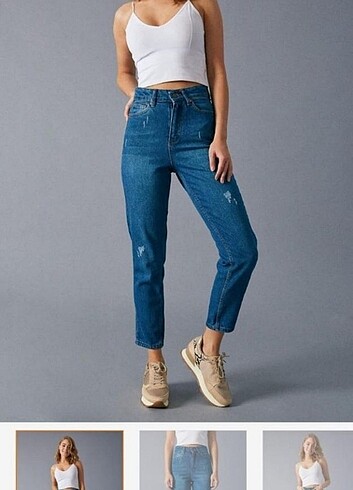 Robin yüksek bel mom jeans 