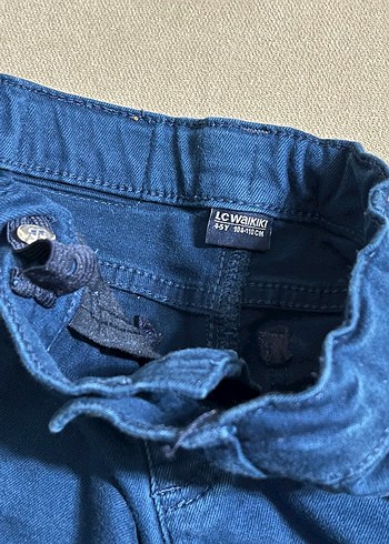 LCW 4-5 Yaş Erkek Çocuk Koyu Mavi Denim Pantolon - Görsel 3