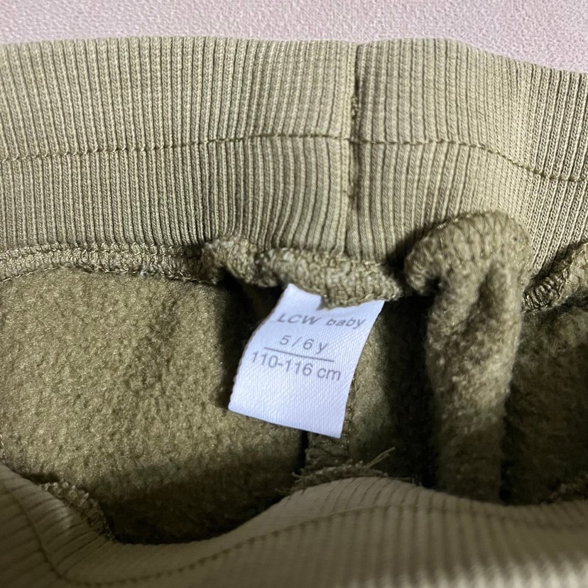 5-6 Yaş LCW Erkek Çocuk Rahat Kesim Yeşil Eşofman Altı - Görsel 3