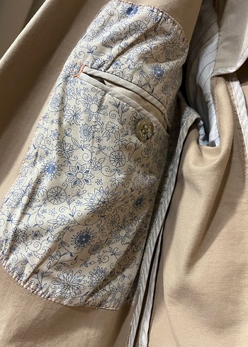 Avva Bej Düğmeli Erkek Ofis Takım Elbise Blazer Ceketi - Görsel 5