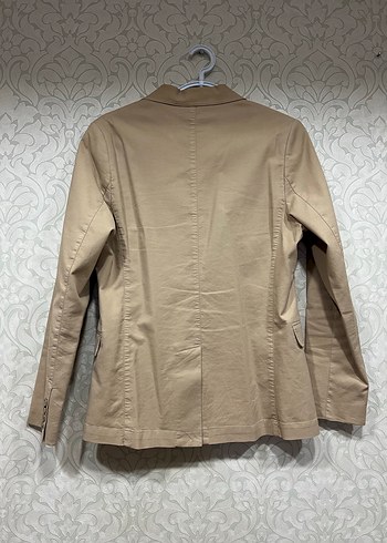 Avva Bej Düğmeli Erkek Ofis Takım Elbise Blazer Ceketi - Görsel 3