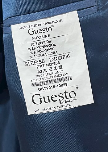 ALTINYILDIZ Lacivert Erkek Regular Fit Takım Elbise - Görsel 4