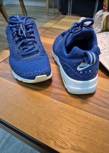 Nike Mavi Bağcıklı Blok Topuk Spor Ayakkabı - Görsel 4