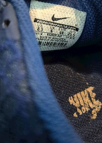 Nike Mavi Bağcıklı Blok Topuk Spor Ayakkabı - Görsel 3