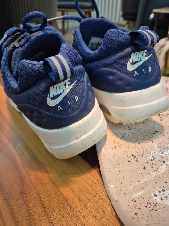 Nike Mavi Bağcıklı Blok Topuk Spor Ayakkabı - Görsel 2