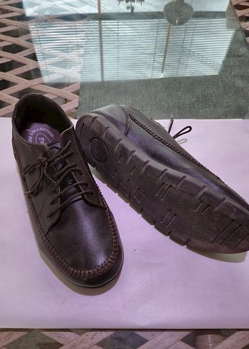 Polaris Erkek Kahverengi Deri Klasik Ayakkabı - Görsel 5