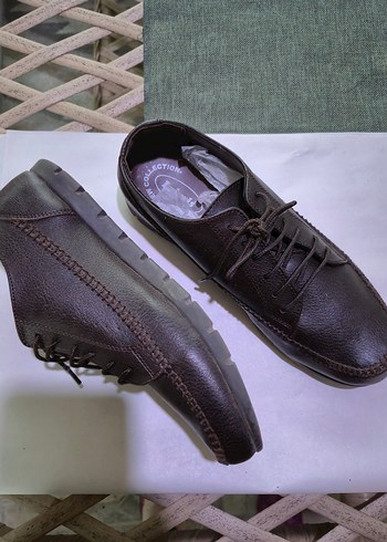 Polaris Erkek Kahverengi Deri Klasik Ayakkabı - Görsel 4