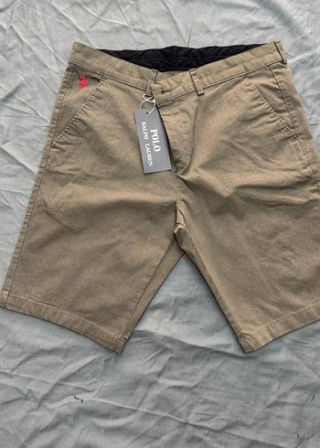 Polo Ralph Lauren Bej Kemerli Erkek Şort