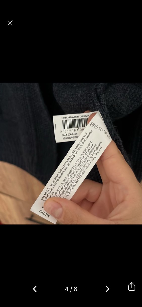 Gri Uzun Örgü Kadın Hırka - Görsel 4