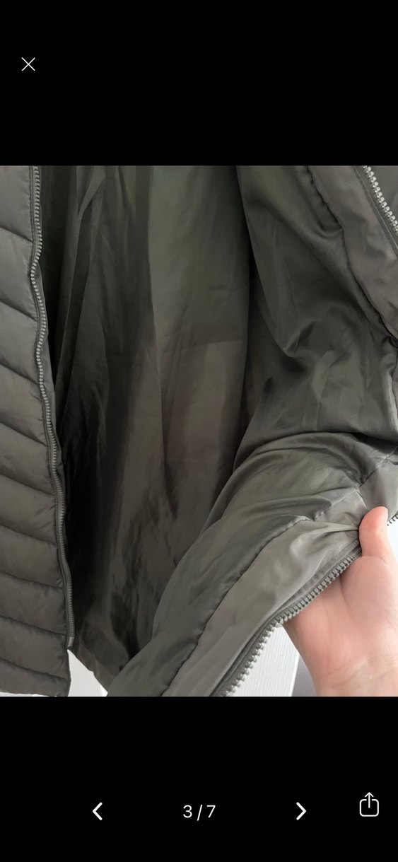 Uzun Kışlık Mont Kürklü Kapüşonlu
Fermuarı yaptırılması gerekli - Görsel 3