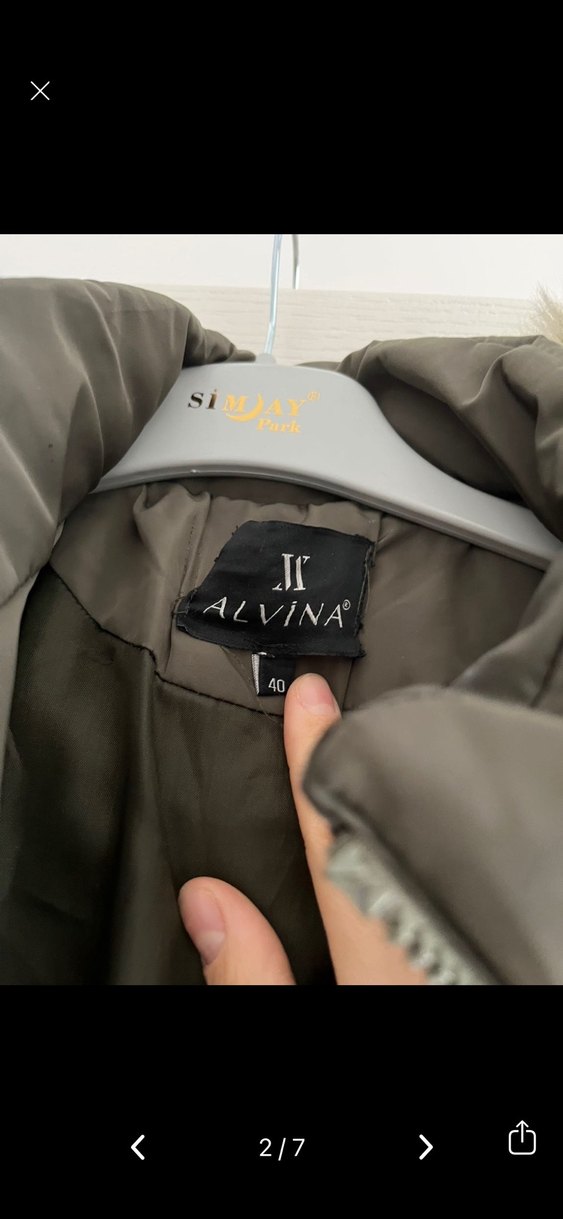 Uzun Kışlık Mont Kürklü Kapüşonlu
Fermuarı yaptırılması gerekli - Görsel 2