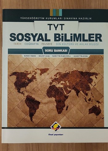 TYT AYT Kimya Soru Bankası Final Yayınları