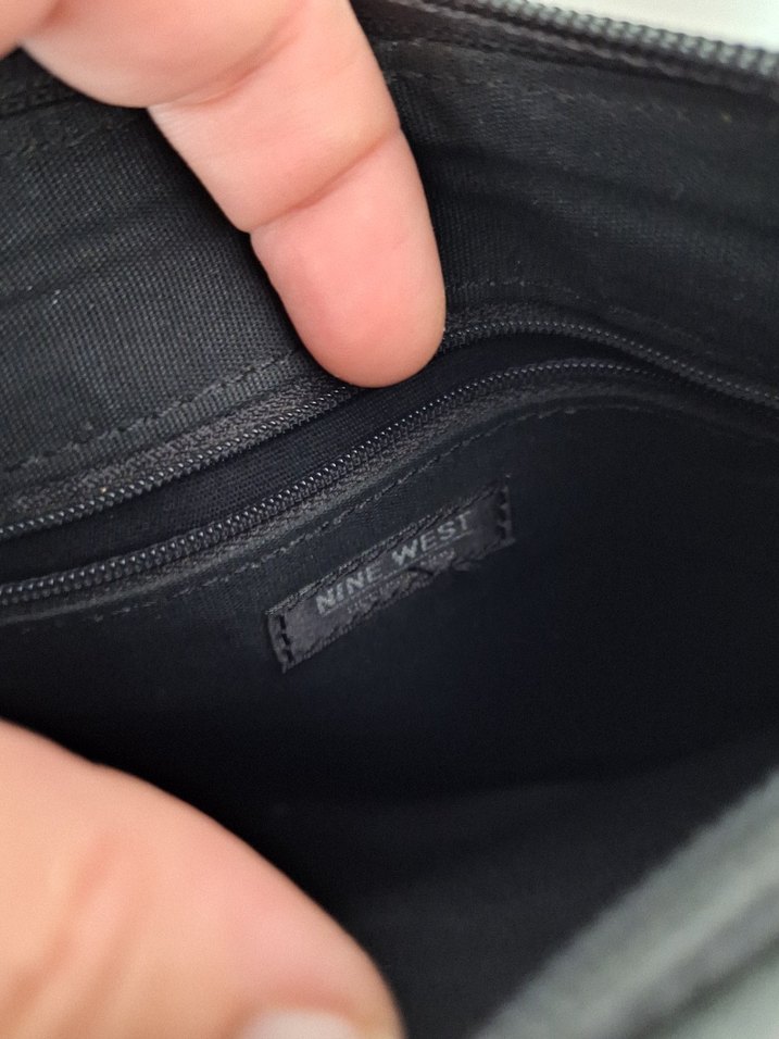 Siyah Deri Minimalist Kadın Omuz Çantası - Görsel 3