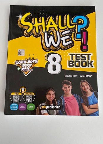 8. Sınıf Shall We? Test Kitabı - 1000 Soru