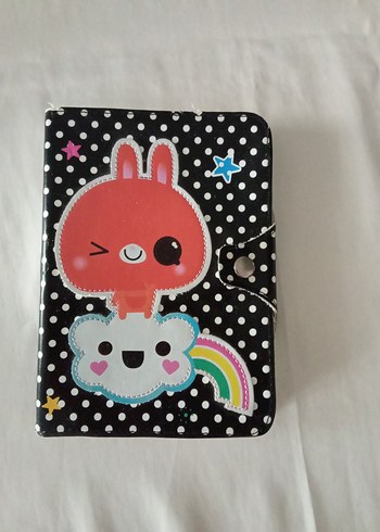 Renkli Desenli Noktalı Defter