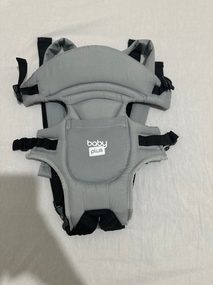 Gri Bebek Taşıyıcı baby plus kanguru - Görsel 3