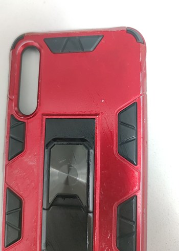 Kırmızı Tokalı Telefon Kılıfı - Görsel 2