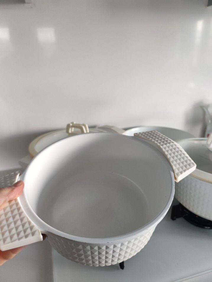 Beyaz  Tencere Seti - Görsel 5