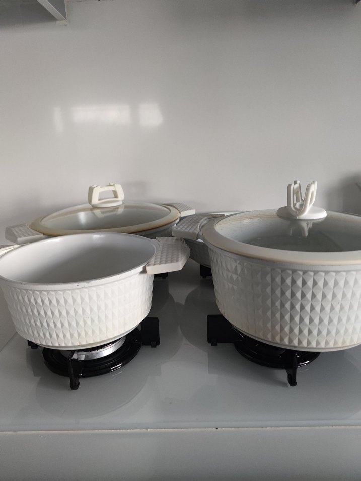 Beyaz  Tencere Seti - Görsel 2