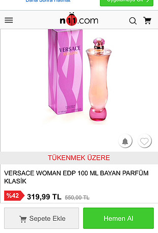 Versace Lacoste bayan parfüm 
