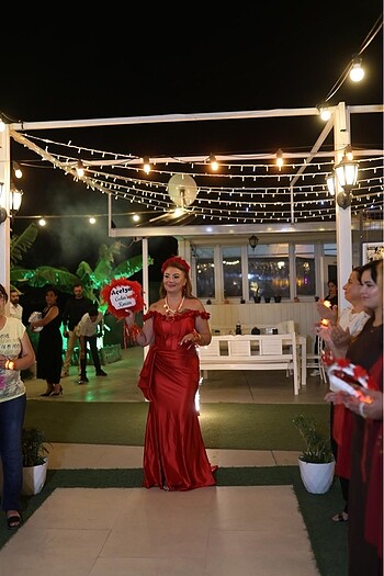 Diğer Çiçekli Kına Elbisesi