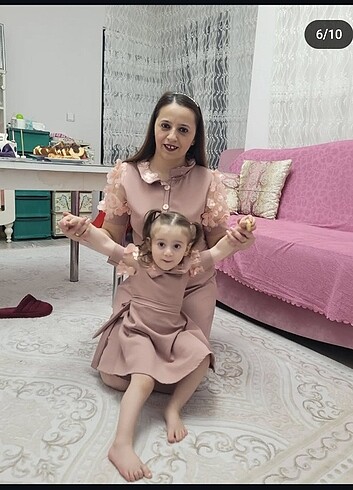 18-24 Ay Beden Cok guzel anne kiz kombini