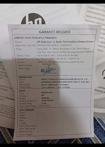 Siyah HP Notebook 86N54EA - Görsel 7