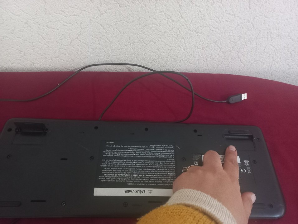 Kablolu Siyah Klavye - Görsel 3