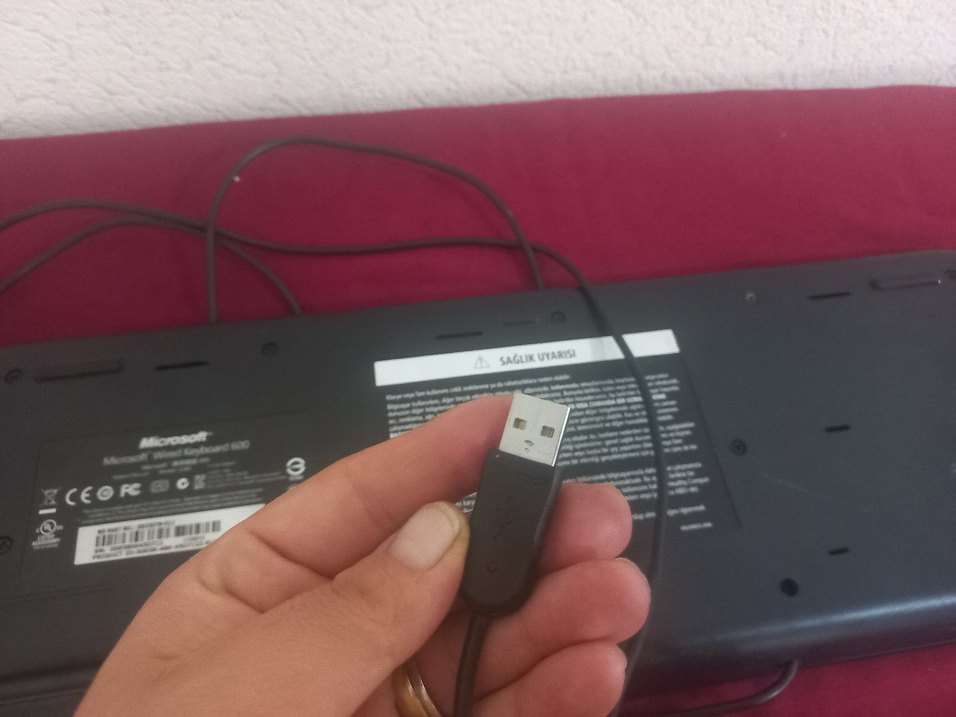 Kablolu Siyah Klavye - Görsel 5