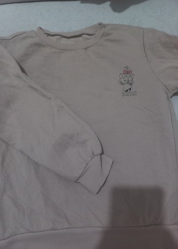 Kız Çocuk Renkli Baskılı Uzun Kollu Tişört - Görsel 10