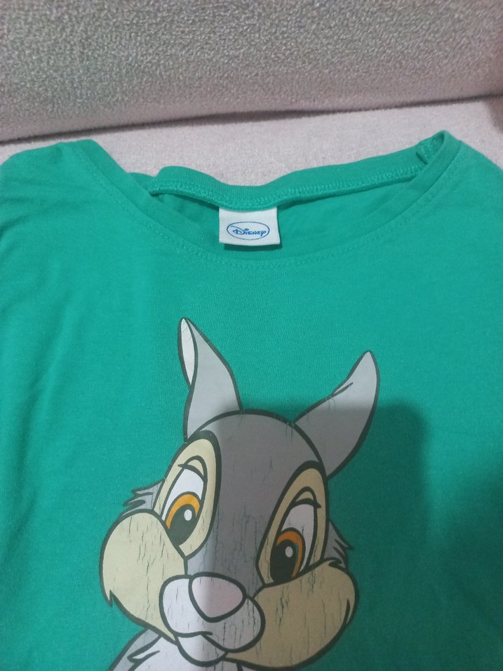 Kız Çocuk Renkli Baskılı Uzun Kollu Tişört - Görsel 5