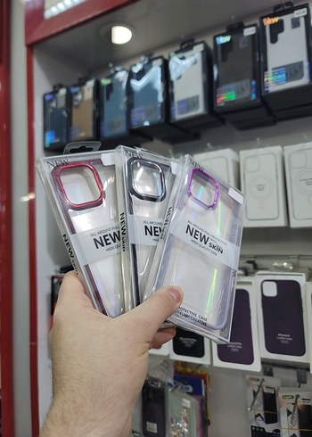 Sararmaz, Sert Plâstik Kılıf, 12 Pro Max için, Kırmızı Renginde - Görsel 10