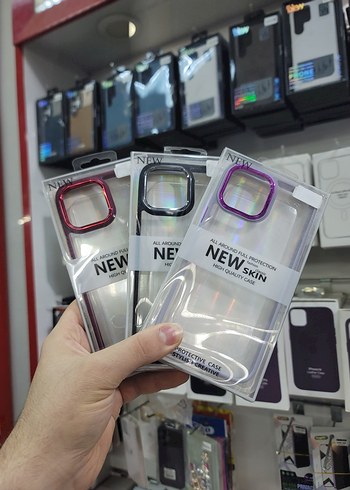 Sararmaz, Sert Plâstik Kılıf, 13 Pro Max için, Kırmızı Renginde - Görsel 8