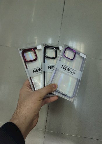 Sararmaz, Sert Plâstik Kılıf, 13 Pro Max için, Mor Renginde - Görsel 10