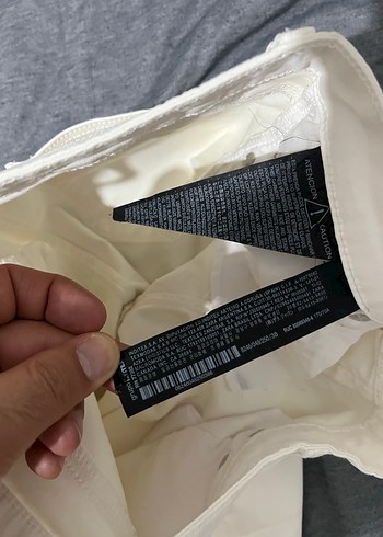 Zara Beyaz Midi Denim Kadın Kot Pantolon