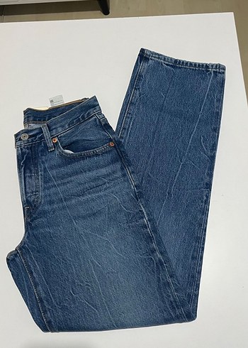 Lacivert Kadın Denim Jean Pantolon - Görsel 2