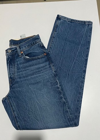 Lacivert Kadın Denim Jean Pantolon - Görsel 8